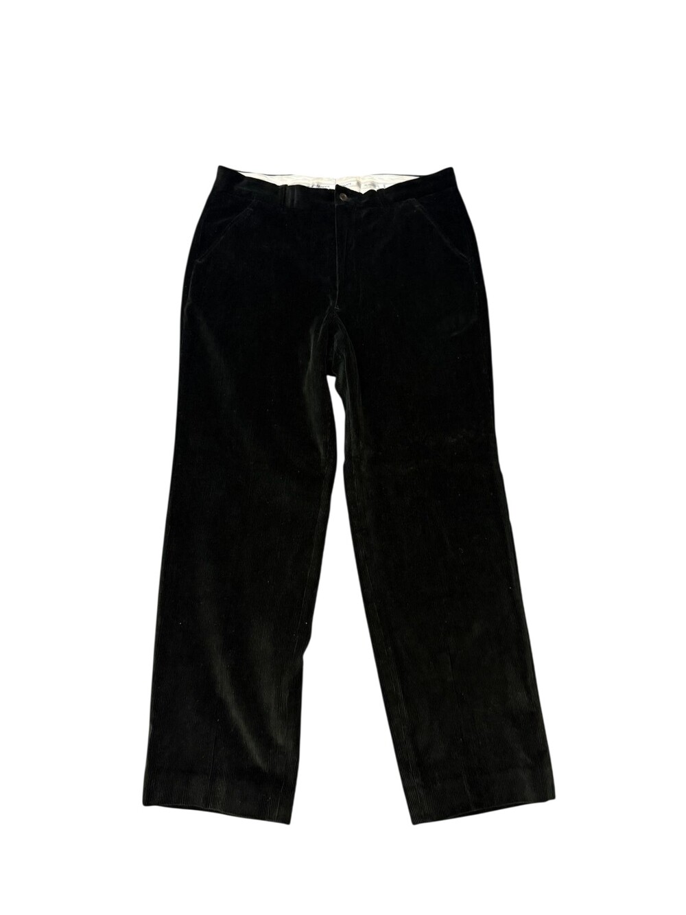 Vintage Giorgio Armani Le Collezioni Dress Pants Mens 34x29 Green Corduroy Italy